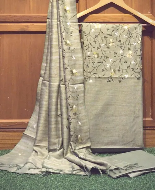 Pure Handwoven Khadi Cotton Fabric Salwar– Lightweight & Breathable 
